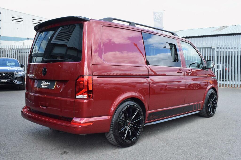 Volkswagen Transporter Panel Van 2.0 Tdi T28 Highline Dsg Fwd Swb Euro 6 DU22EDL Red #5
