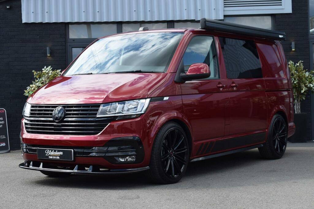 Volkswagen Transporter Panel Van 2.0 Tdi T28 Highline Dsg Fwd Swb Euro 6 Red