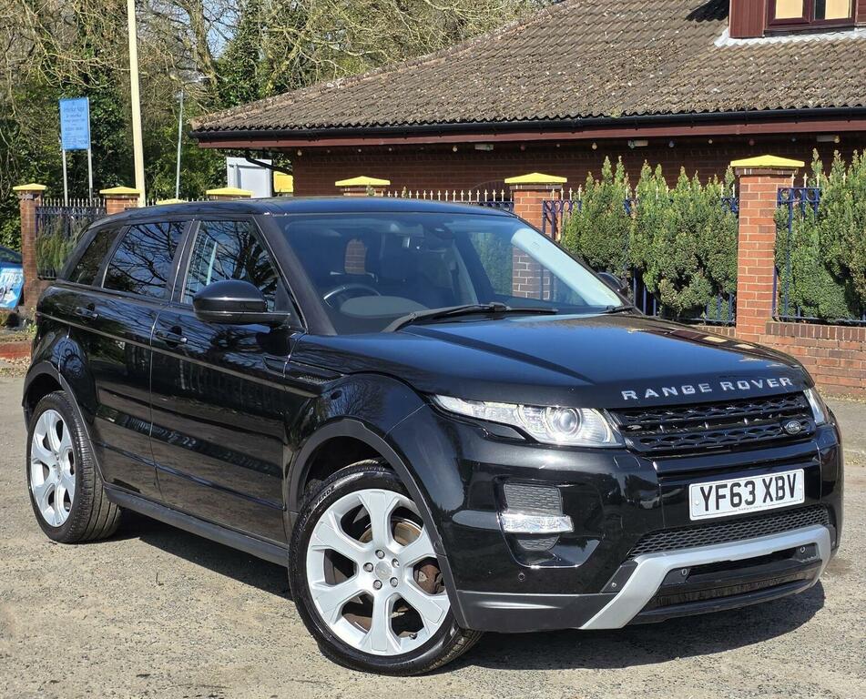Land Rover Range Rover Evoque 2.2 Sd4 Dynamic 4Wd Euro 5 Ss 2013 YF63XBV Black #2