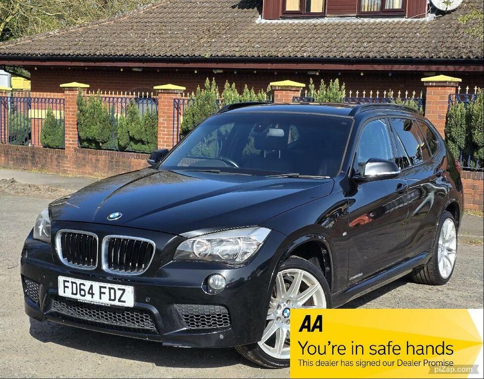 BMW X1 2.0 20D M Sport Xdrive Euro 5 Ss 2014 Black