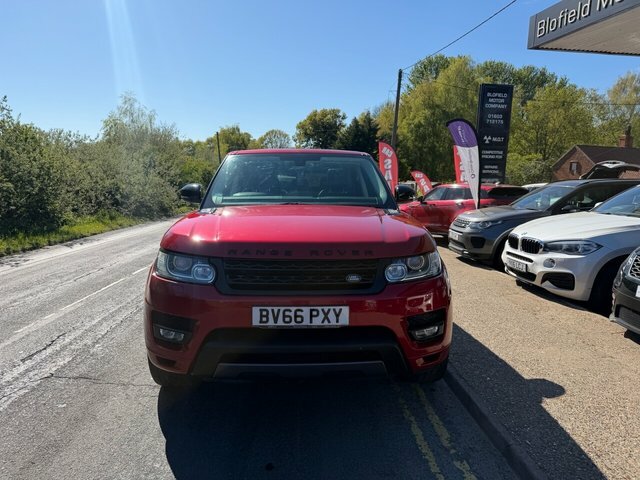 Land Rover Range Rover Sport 3.0 Sd V6 Hse Dynamic Suv 4Wd Euro BV66PXY Red #2