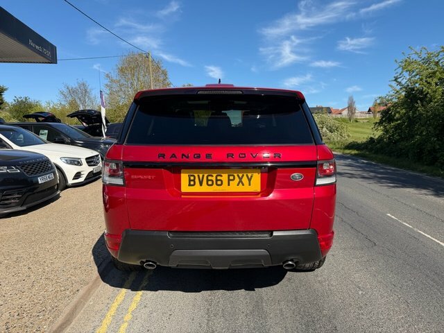 Land Rover Range Rover Sport 3.0 Sd V6 Hse Dynamic Suv 4Wd Euro BV66PXY Red #6