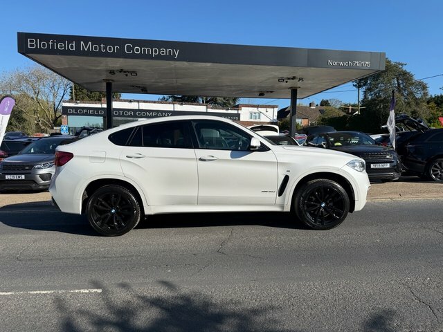 BMW X6 3.0 30D M Sport Suv Xdrive Euro 6 S19SYM White #4