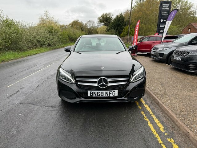 Mercedes-Benz C Class 2.1 C220d Sport Saloon G-tronic Euro 6 BN68NFG Black #2