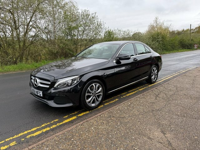 Mercedes-Benz C Class 2.1 C220d Sport Saloon G-tronic Euro 6 Black