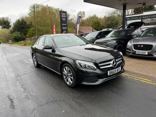 Mercedes-Benz C Class 2.1 C220d Sport Saloon G-tronic Euro 6 BN68NFG Black #3