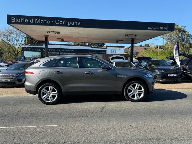 Jaguar F-Pace 2.0 D180 Portfolio Suv Awd Euro 6 LF66GMU Grey #4