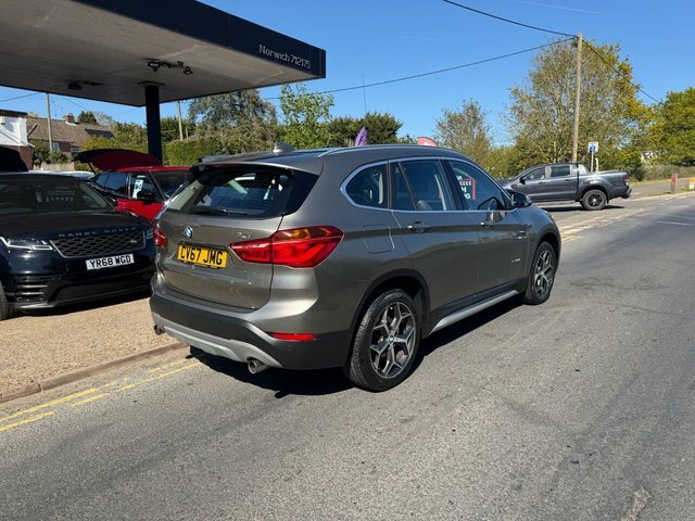 BMW X1 2.0 20D Xline Suv Xdrive Euro 6 S CV67JWG Silver #6