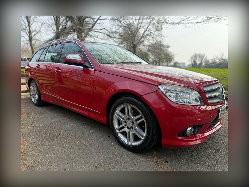Mercedes-Benz C Class 1.8 C180k Sport Euro 4 Red