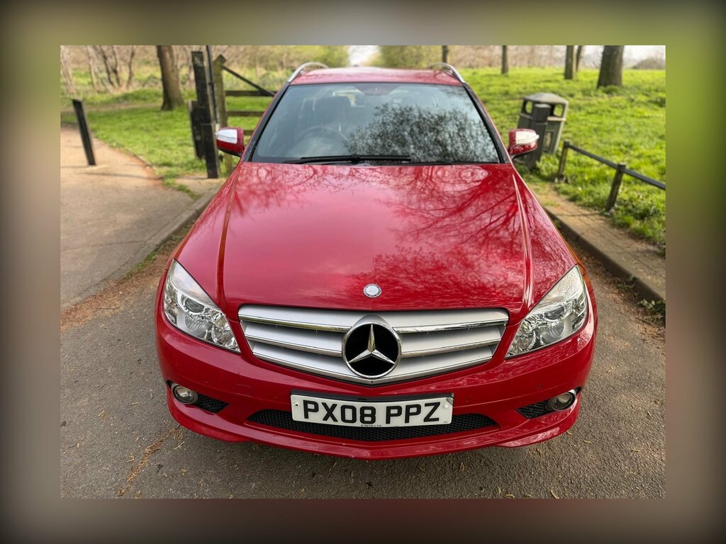 Mercedes-Benz C Class 1.8 C180k Sport Euro 4 Red #2