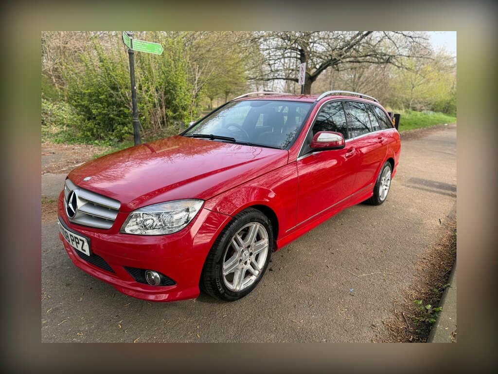 Mercedes-Benz C Class 1.8 C180k Sport Euro 4 Red #3