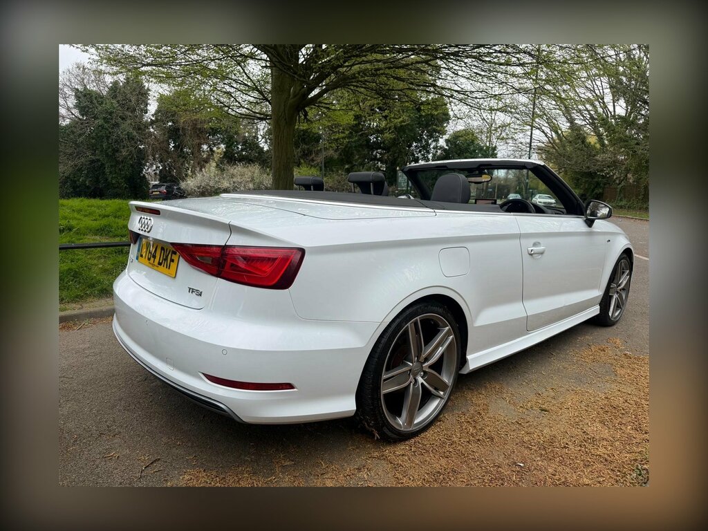 Audi A3 Cabriolet 1.8 Tfsi S Line Convertible S Tronic Eu White #5