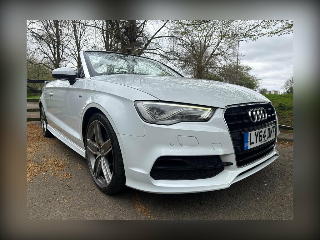 Audi A3 Cabriolet 1.8 Tfsi S Line Convertible S Tronic Eu White