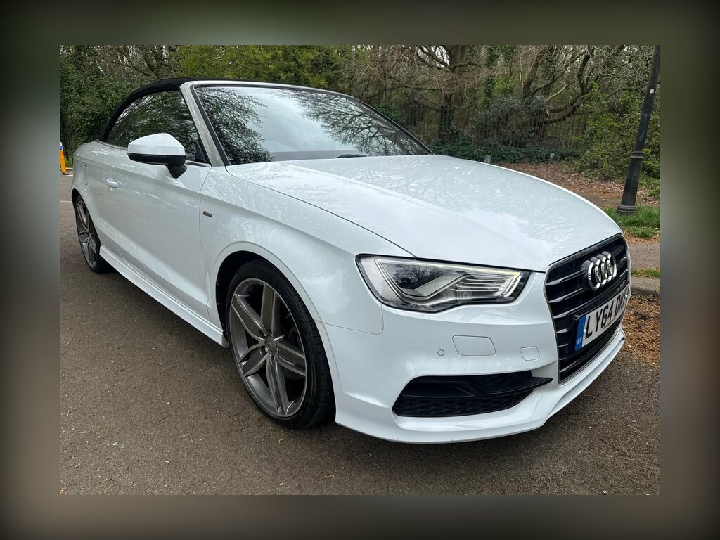 Audi A3 Cabriolet 1.8 Tfsi S Line Convertible S Tronic Eu White #6