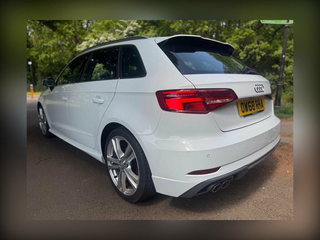 Audi A3 1.5 Tfsi Cod 35 S Line Sportback S Tron OW68RHA White #5
