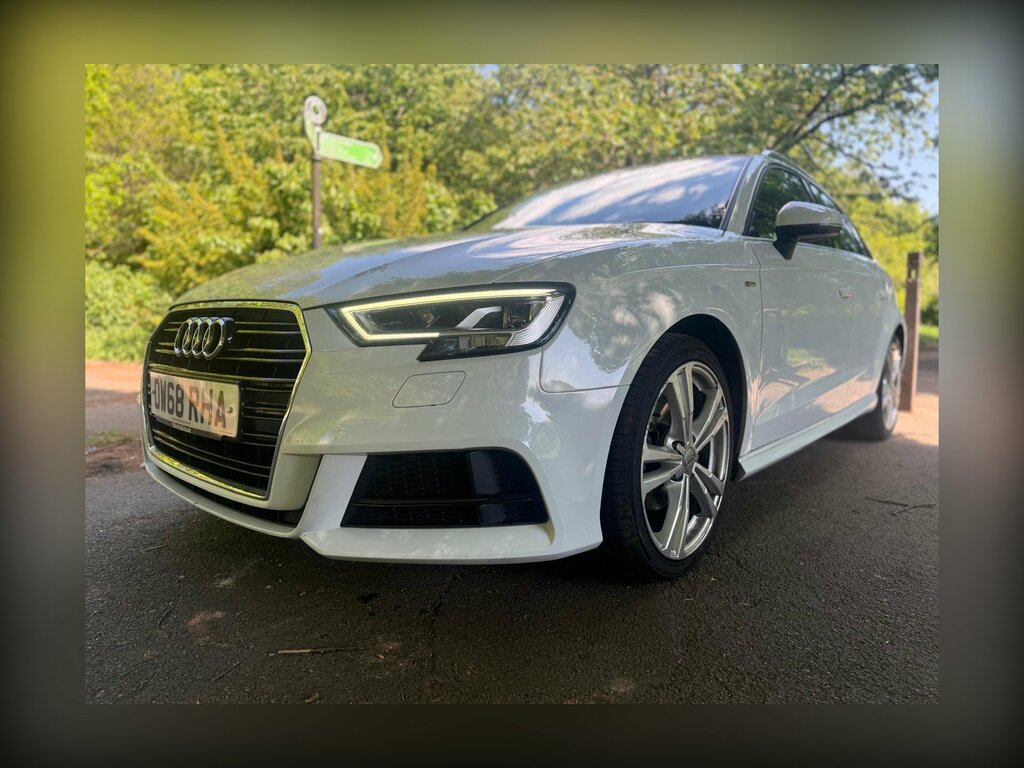 Audi A3 1.5 Tfsi Cod 35 S Line Sportback S Tron OW68RHA White #6