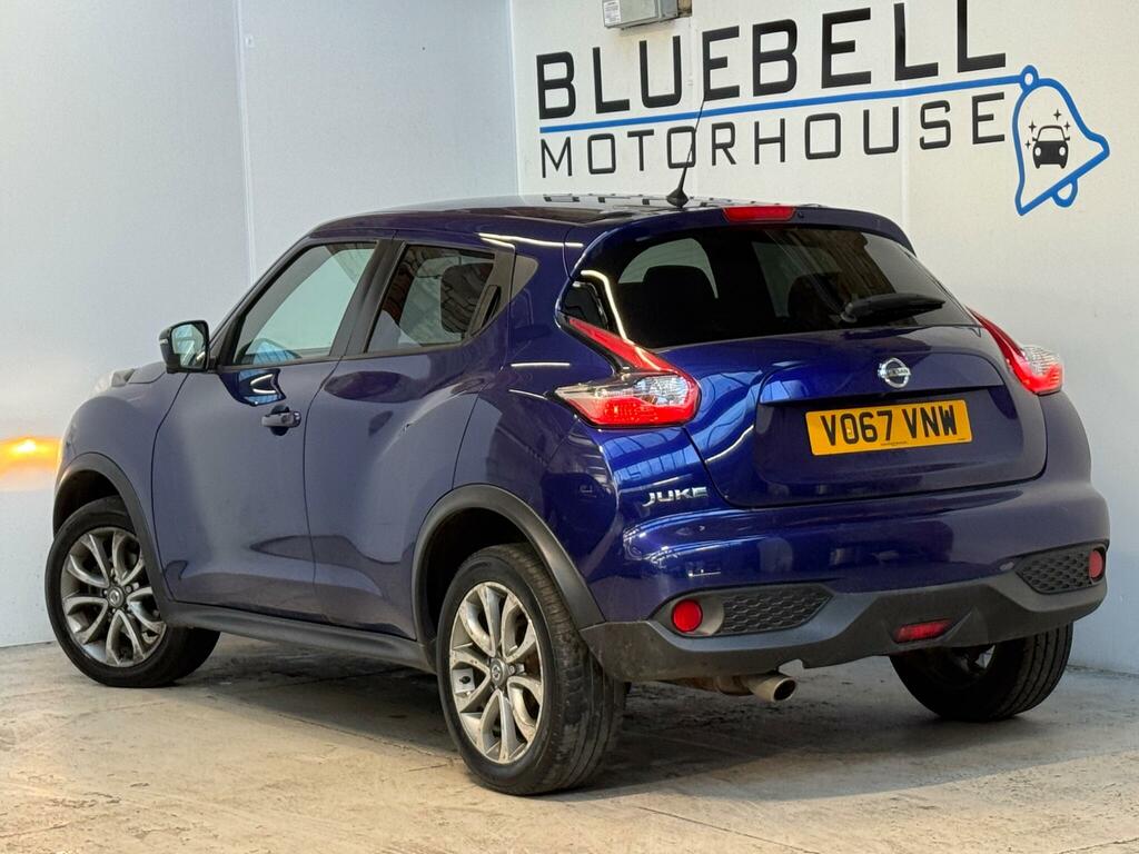 Nissan Juke 1.5 Dci Tekna Euro 6 Ss VO67VNW Blue #4