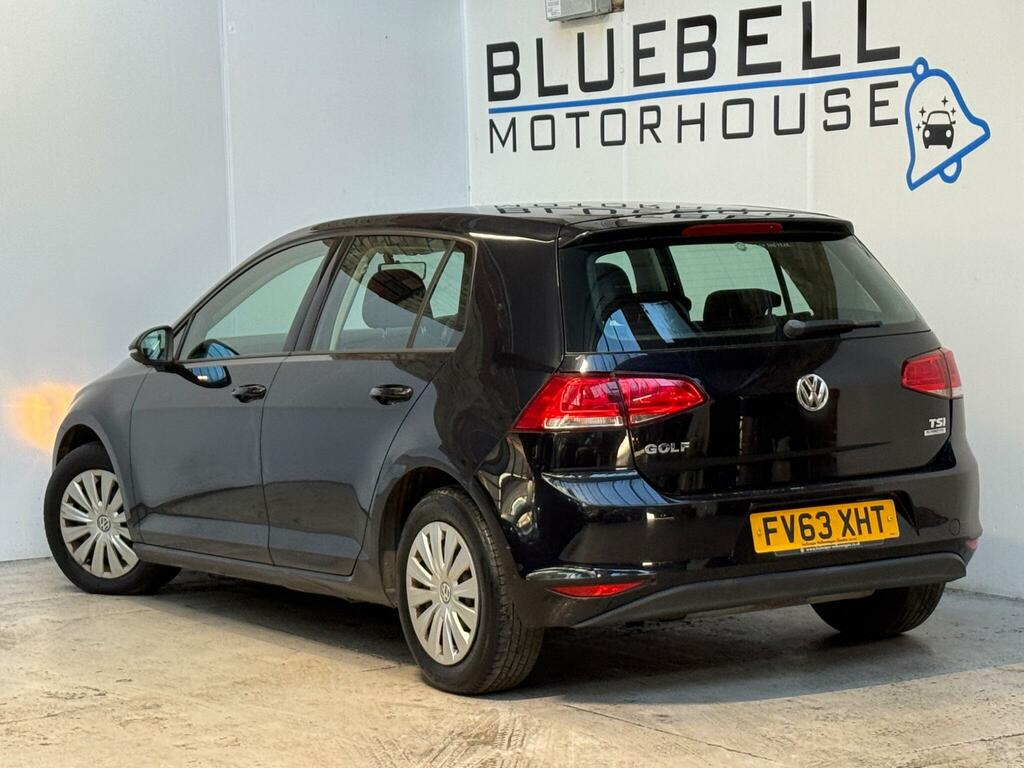 Volkswagen Golf 1.2 Tsi Bluemotion Tech S Euro 5 Ss Black #4