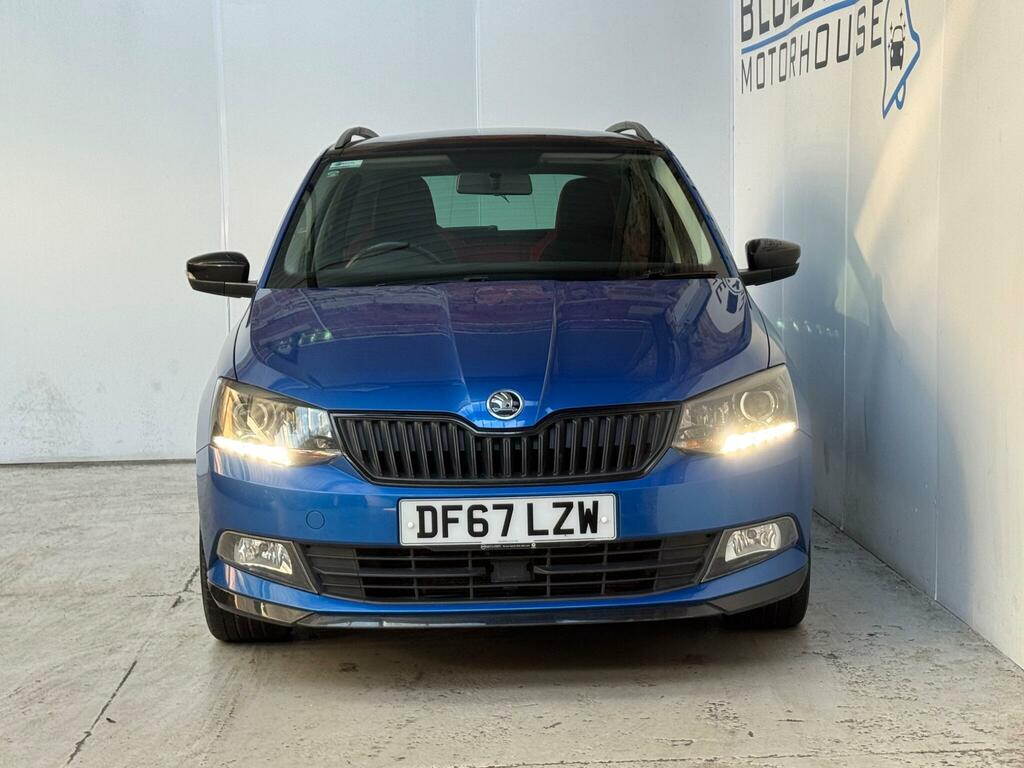 Skoda Fabia 1.0 Tsi Monte Carlo Euro 6 Ss DF67LZW Blue #2