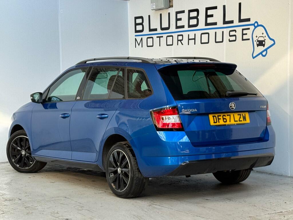 Skoda Fabia 1.0 Tsi Monte Carlo Euro 6 Ss DF67LZW Blue #4
