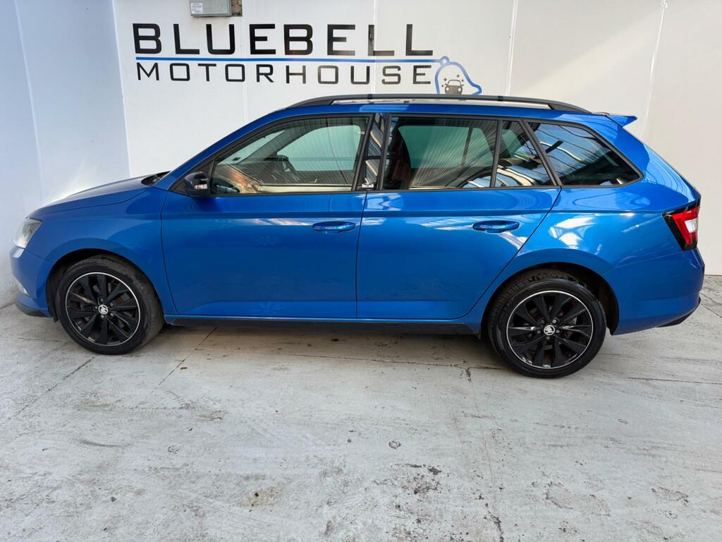 Skoda Fabia 1.0 Tsi Monte Carlo Euro 6 Ss DF67LZW Blue #6