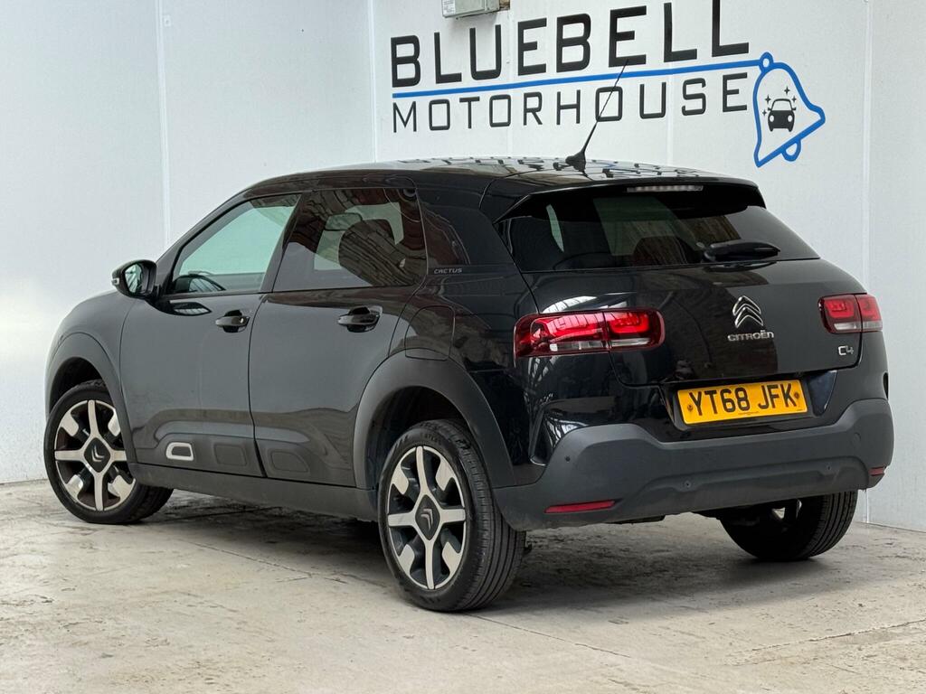 Citroen C4 Cactus 1.6 Bluehdi Flair Euro 6 Ss YT68JFK Black #4