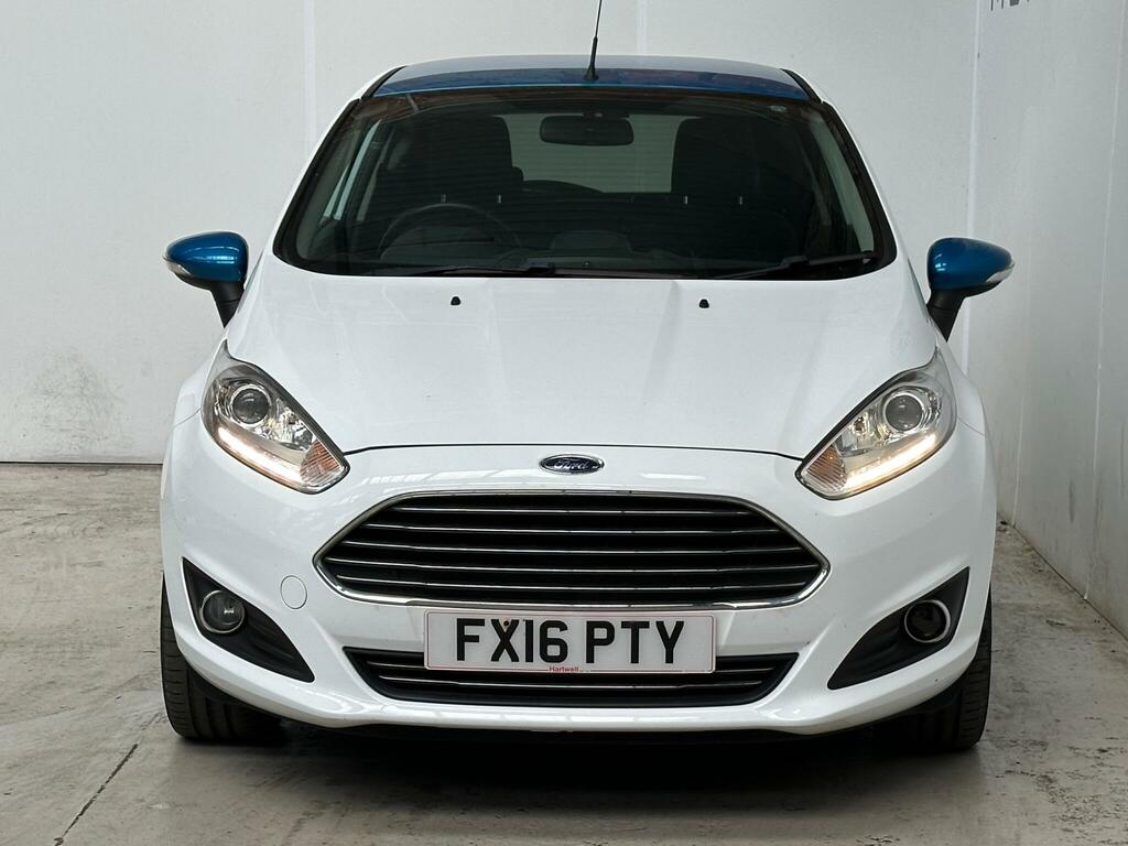 Ford Fiesta 1.0T Ecoboost Zetec White Edition Euro 6 Ss FX16PTY White #2