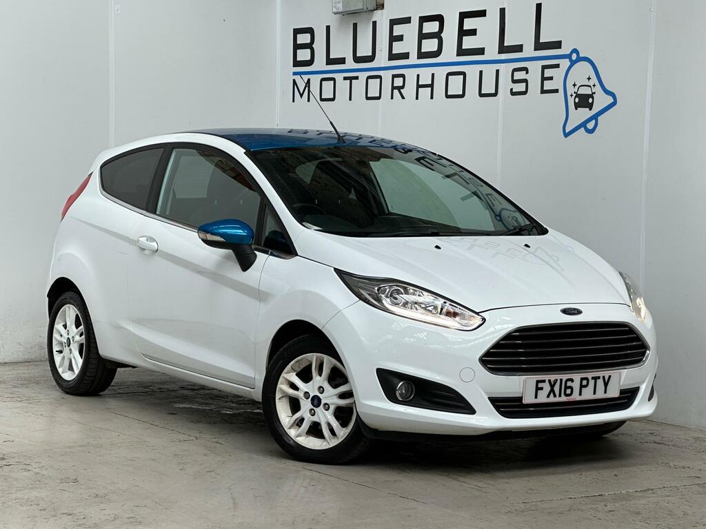 Ford Fiesta 1.0T Ecoboost Zetec White Edition Euro 6 Ss White