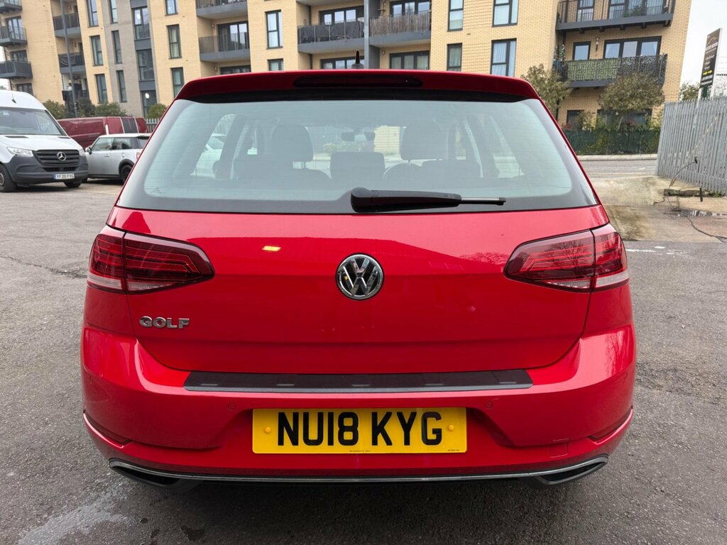 Volkswagen Golf 1.4 Tsi Se Nav Dsg Euro 6 Ss NU18KYG Red #4