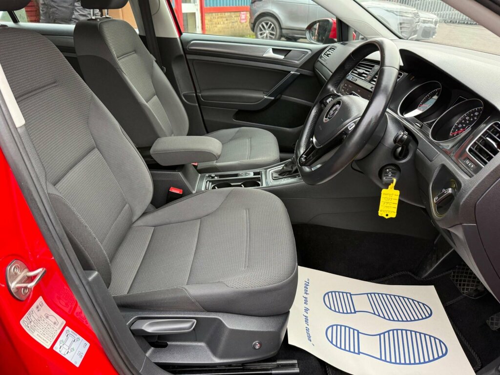 Volkswagen Golf 1.4 Tsi Se Nav Dsg Euro 6 Ss NU18KYG Red #6