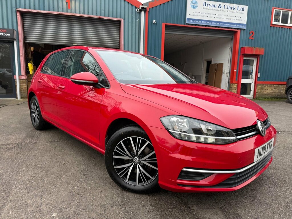 Volkswagen Golf 1.4 Tsi Se Nav Dsg Euro 6 Ss NU18KYG Red #3