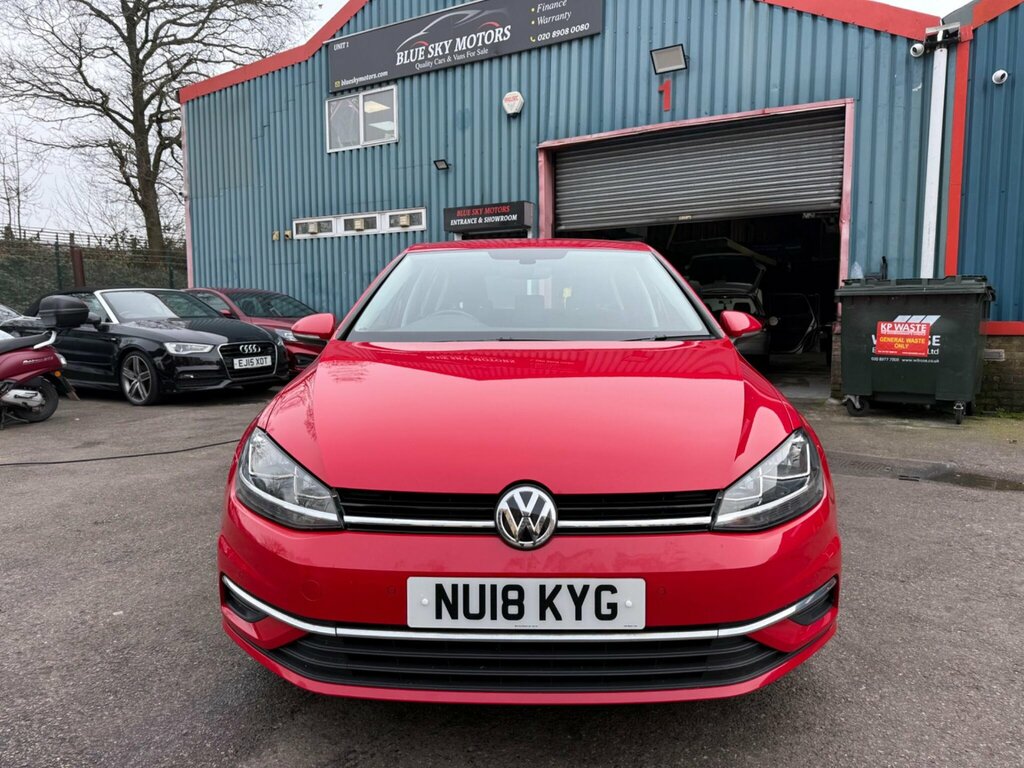 Volkswagen Golf 1.4 Tsi Se Nav Dsg Euro 6 Ss NU18KYG Red #2
