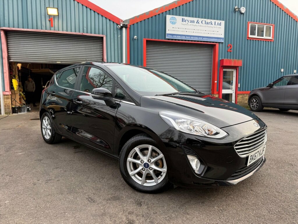 Ford Fiesta 1.0T Ecoboost Zetec Euro 6 Ss BK67KJF Black #3