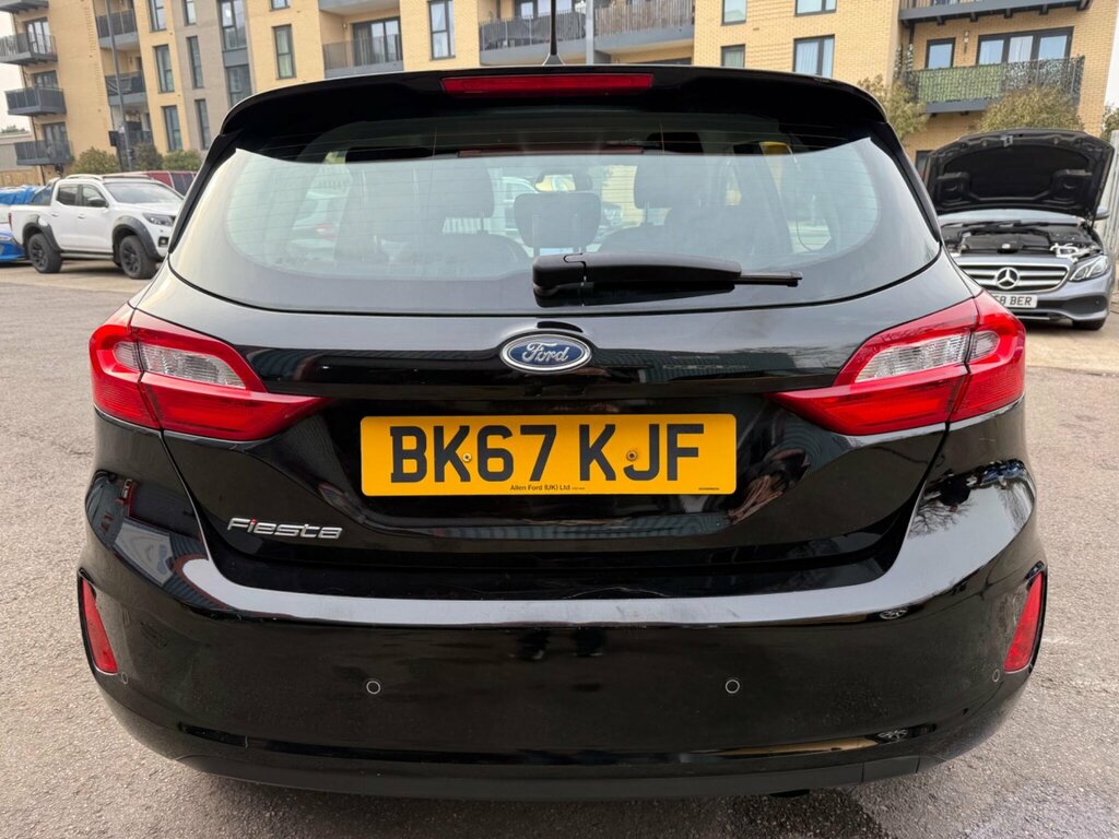 Ford Fiesta 1.0T Ecoboost Zetec Euro 6 Ss BK67KJF Black #4