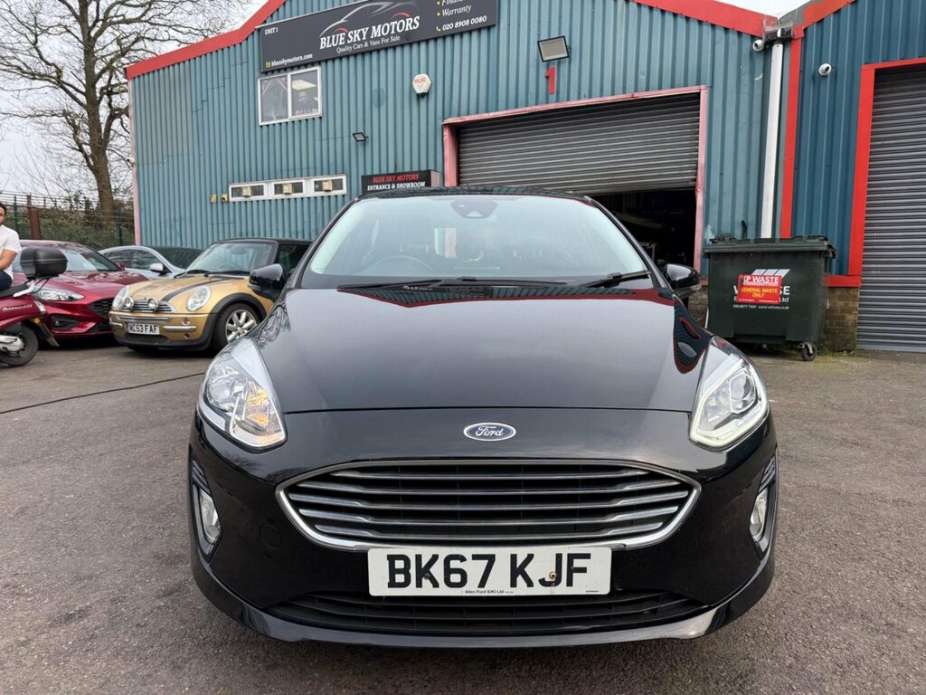 Ford Fiesta 1.0T Ecoboost Zetec Euro 6 Ss BK67KJF Black #2