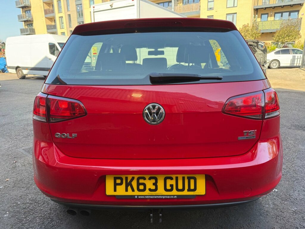 Volkswagen Golf 1.4 Tsi Bluemotion Tech Se Dsg Euro 5 Ss PK63GUD Red #4
