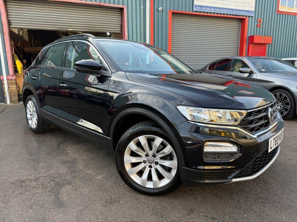 Volkswagen T-Roc 2.0 Tdi Se Dsg Euro 6 Ss LT69KUR Black #3