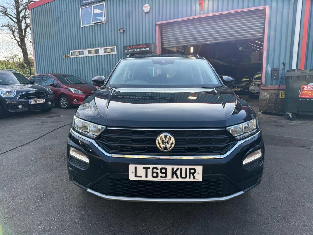Volkswagen T-Roc 2.0 Tdi Se Dsg Euro 6 Ss LT69KUR Black #2