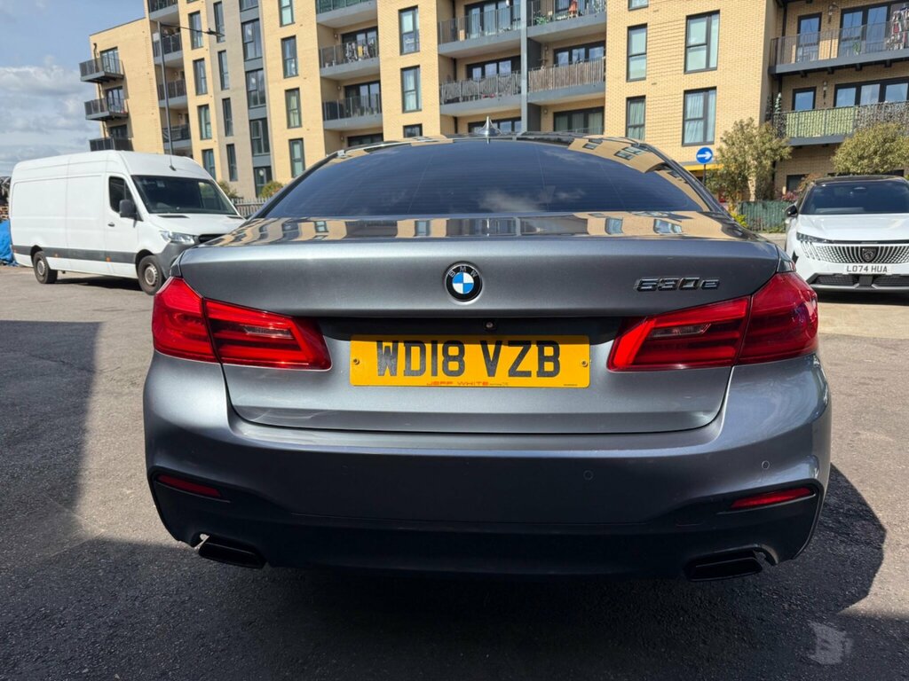 BMW 5 Series 2.0 530E 9.2Kwh M Sport Euro 6 Ss WD18VZB Blue #4