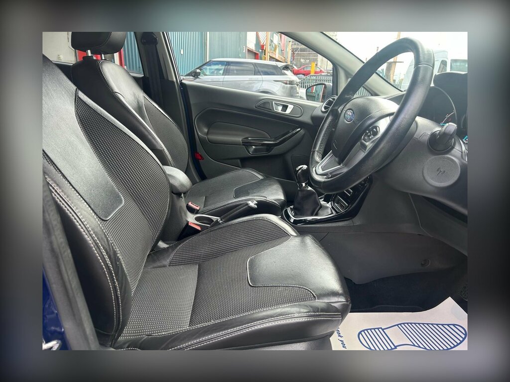 Ford Fiesta 1.0T Ecoboost Titanium X Euro 6 Ss YH17FNR Blue #6