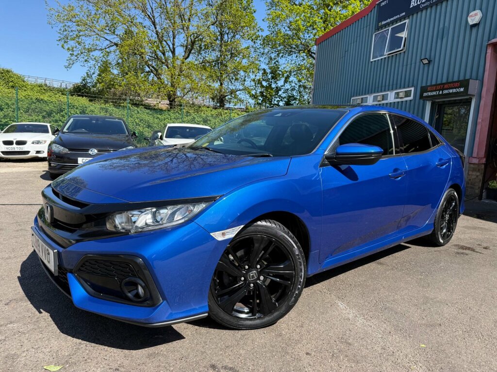 Honda Civic 1.0 Vtec Turbo Ex Cvt Euro 6 Ss LD19VVO Blue