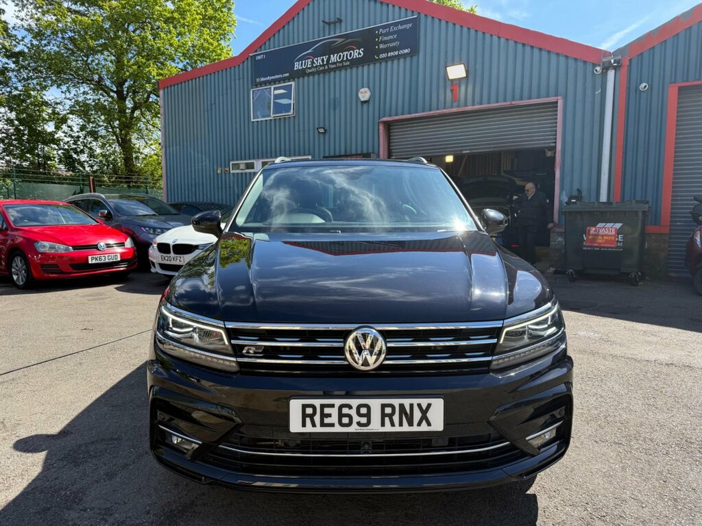 Volkswagen Tiguan 1.5 Tsi Evo R-line Tech Dsg Euro 6 Ss RE69RNX Black #2