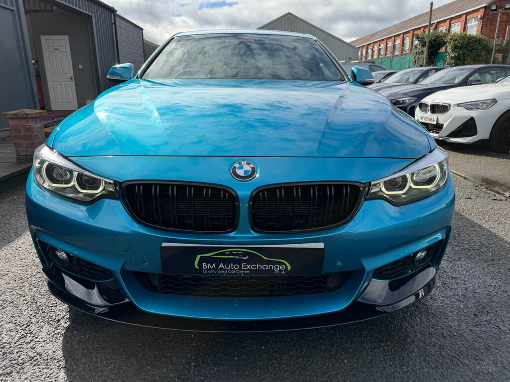BMW 4 Series 420D 190 M Sport Professional Media ESZ3228 Blue #3