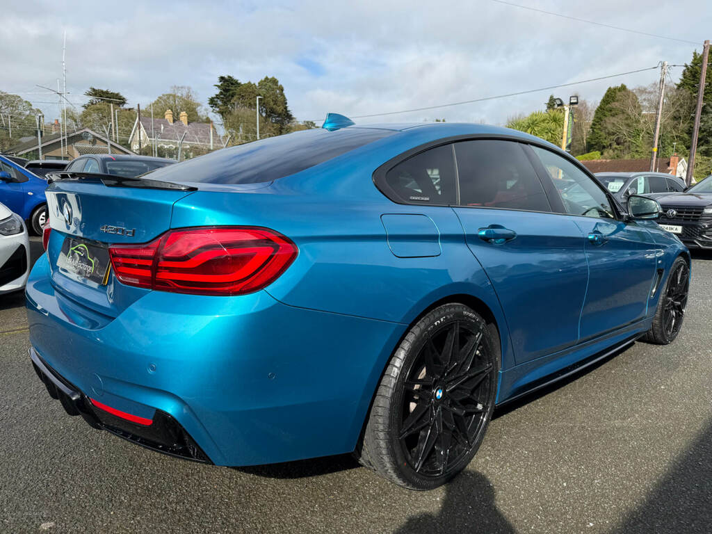 BMW 4 Series 420D 190 M Sport Professional Media ESZ3228 Blue #6