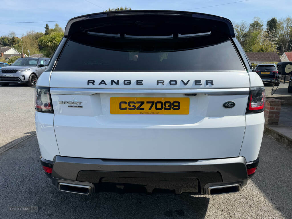 Land Rover Range Rover Sport 3.0 Sdv6 Hse CSZ7099 White #6