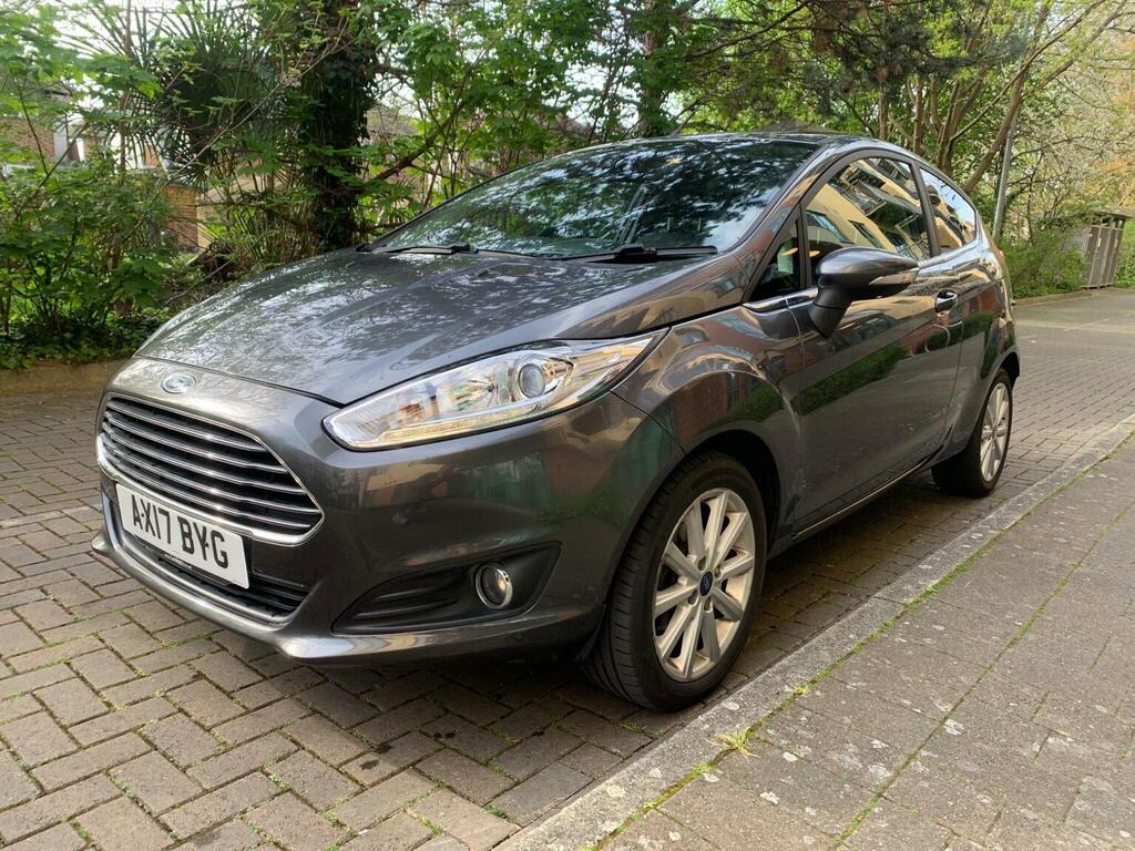 Ford Fiesta 1.0T Ecoboost Titanium Euro 6 Ss 201717 AX17BYG Grey #3