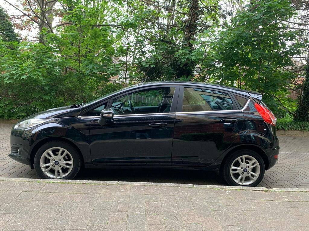 Ford Fiesta 1.0T Ecoboost Zetec Euro 6 Ss 201666 SM66KOA Black #4