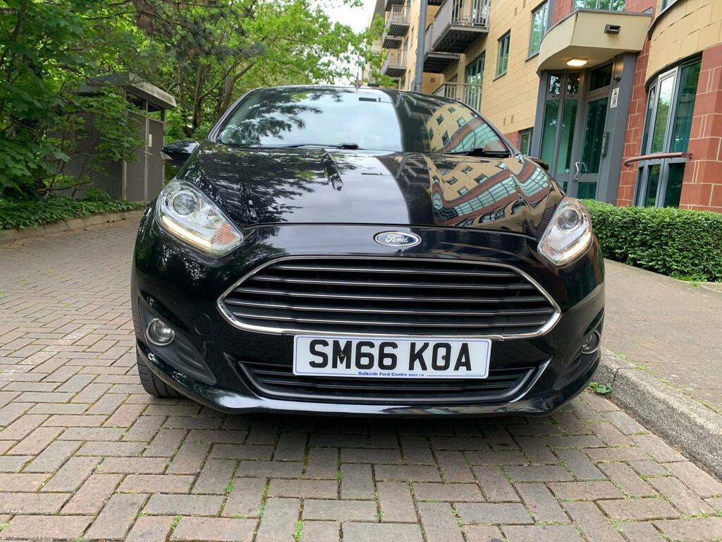 Ford Fiesta 1.0T Ecoboost Zetec Euro 6 Ss 201666 SM66KOA Black #2