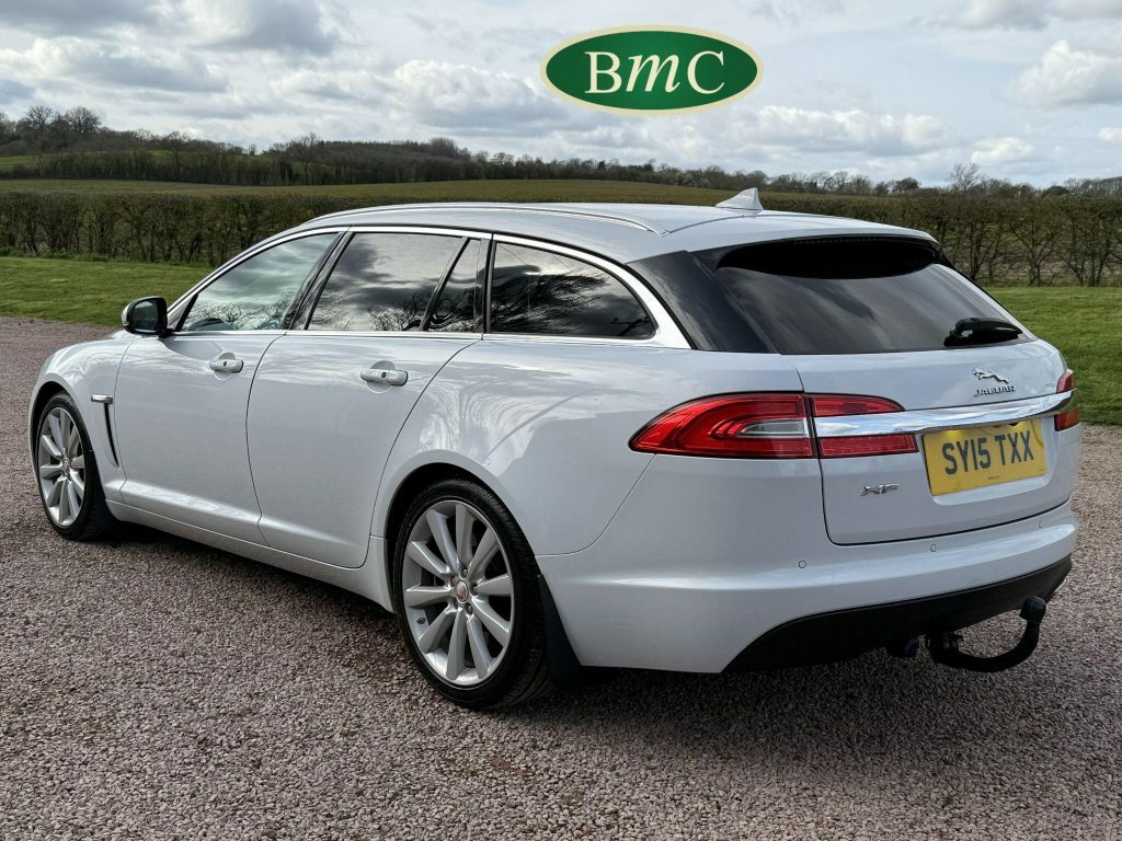 Jaguar XF 2.2D Portfolio Sportbrake Euro 5 S S SY15TXX White #5