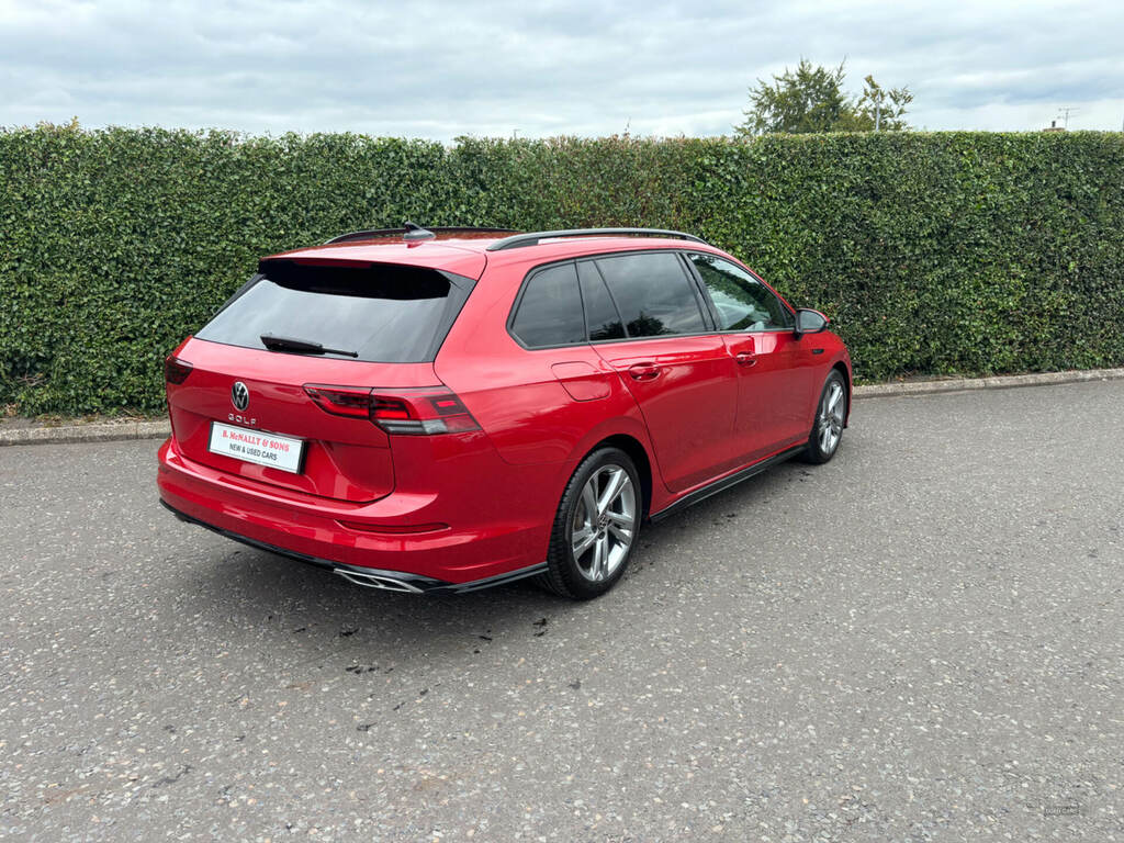 Volkswagen Golf 2.0 Tdi 150 R-line YJ24WCS Red #2